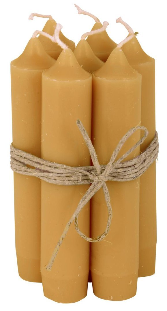 Ib Laursen kynttilä murrettu keltainen (kpl)