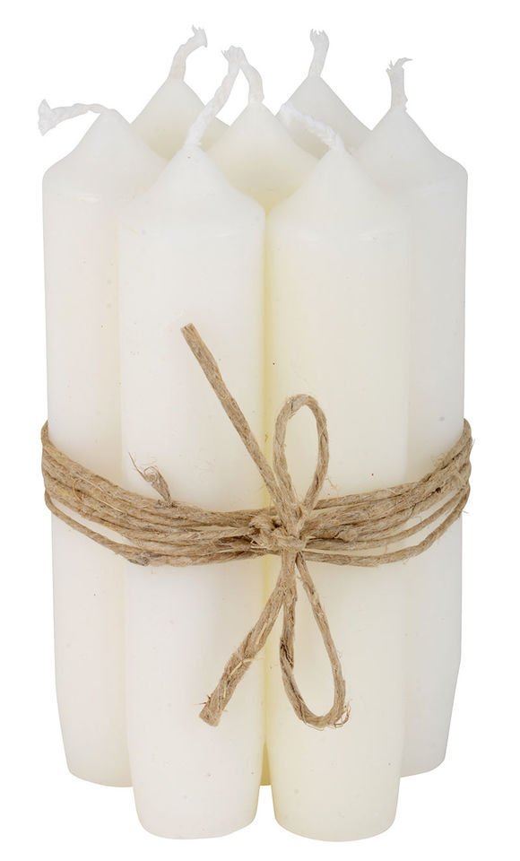 Ib Laursen kynttilä valkoinen (kpl) - dinner candle