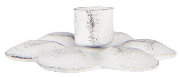 Ib Laursen kynttilänjalka, valkoinen (1,3 cm kynttilälle)