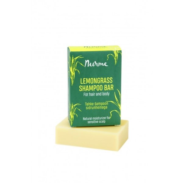 NURME Lemongrass Shampoo bar -shampoopala, sitruunaruoho 100 g