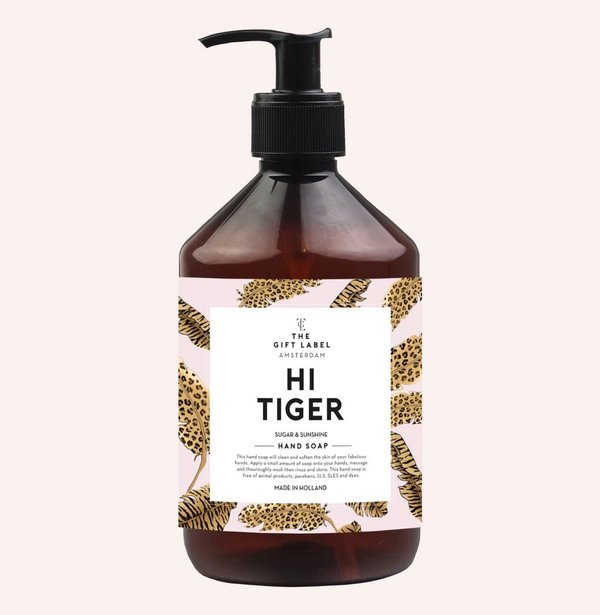 The Gift Label Hand soap, Hi Tiger, nestemäinen käsisaippua 500 ml