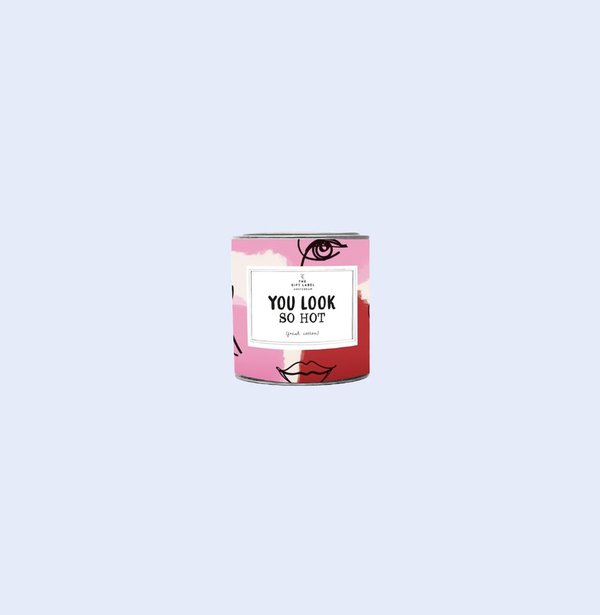 The Gift Label Candle Small, You look so hot, tuoksukynttilä 90 g