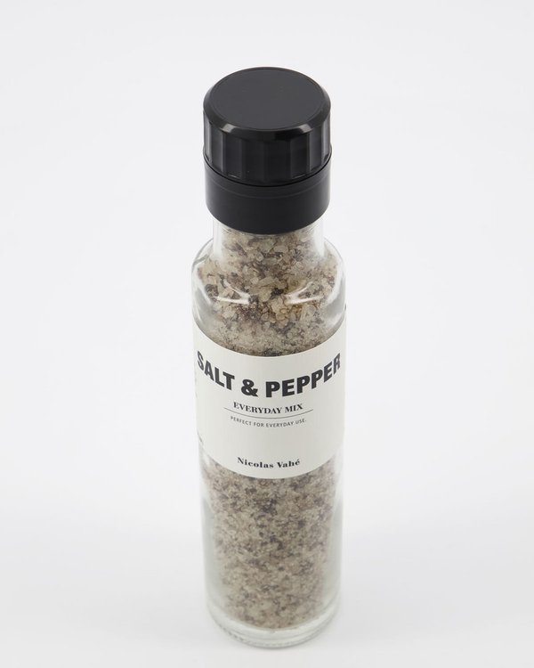 Nicolas Vahé Salt & Pepper -suolapippurimylly 310 g